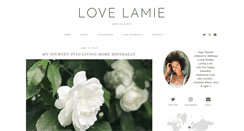 Desktop Screenshot of lovelamie.com